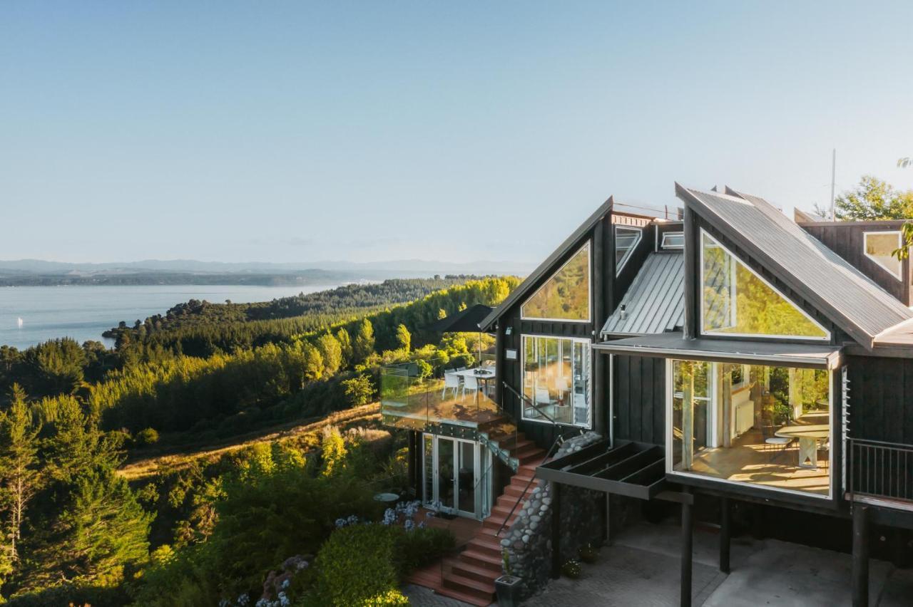 Acacia Cliffs Lodge Taupo Bagian luar foto