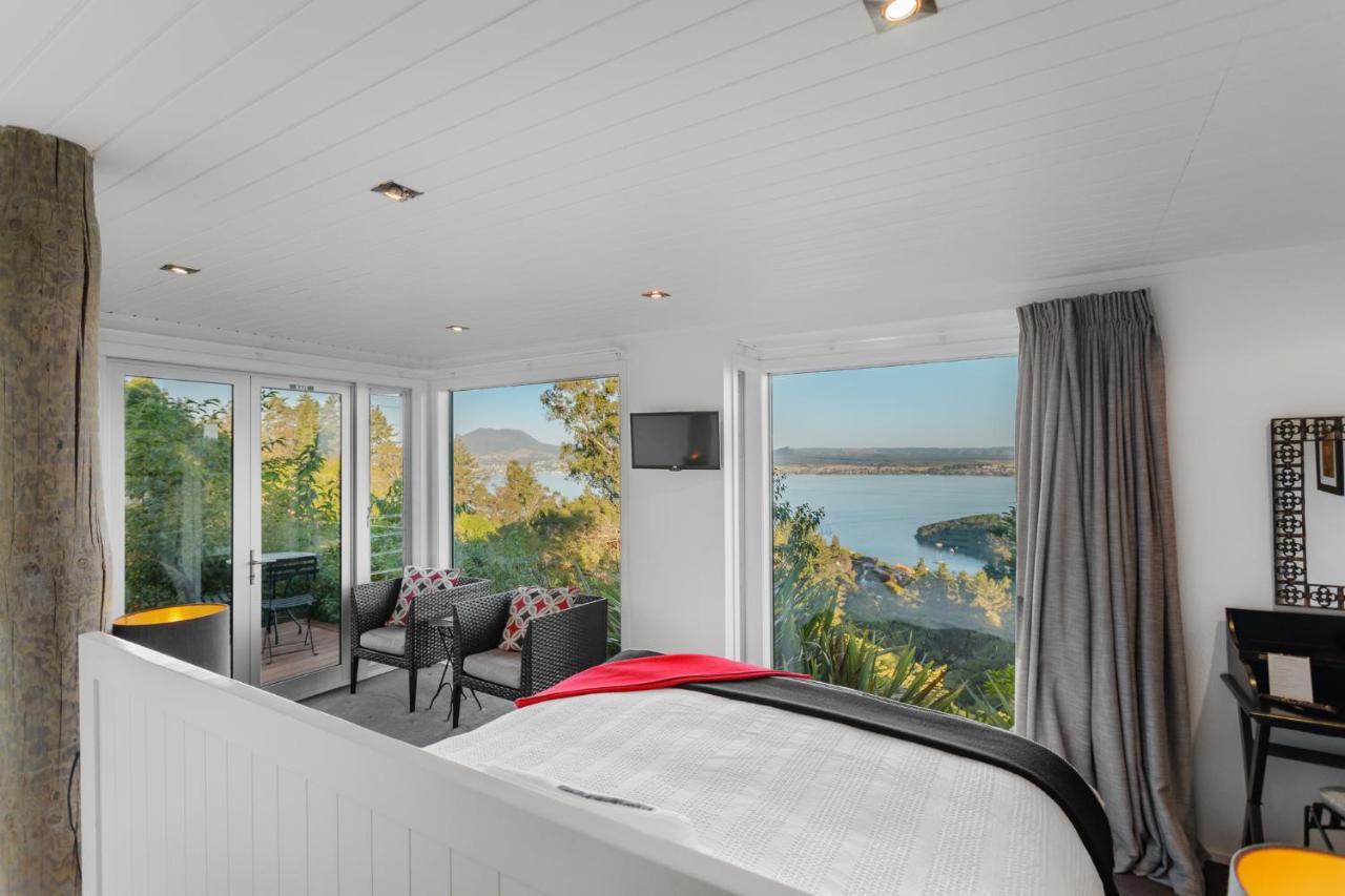 Acacia Cliffs Lodge Taupo Bagian luar foto