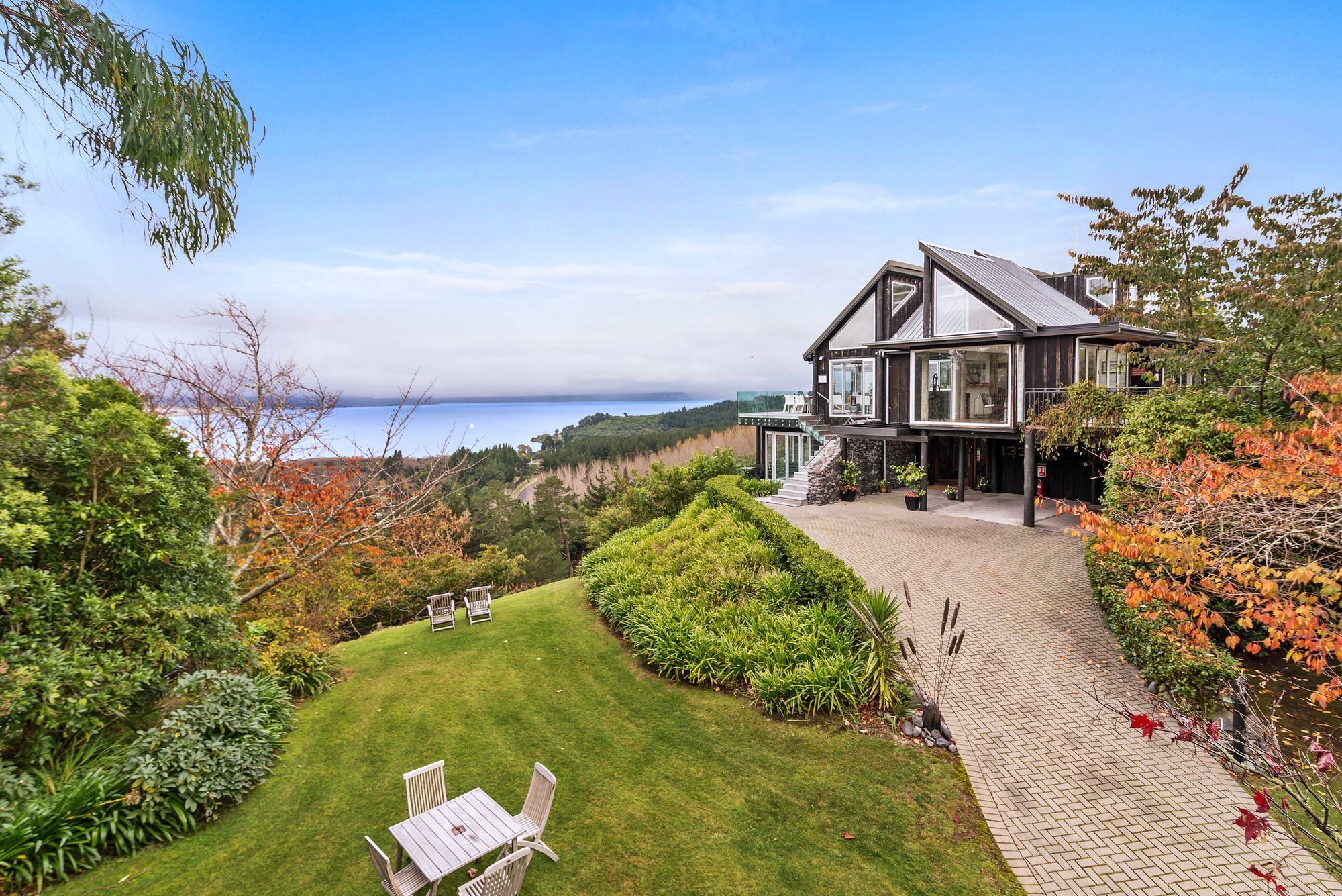Acacia Cliffs Lodge Taupo Bagian luar foto